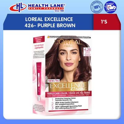 LOREAL EXCELLENCE 426- PURPLE BROWN